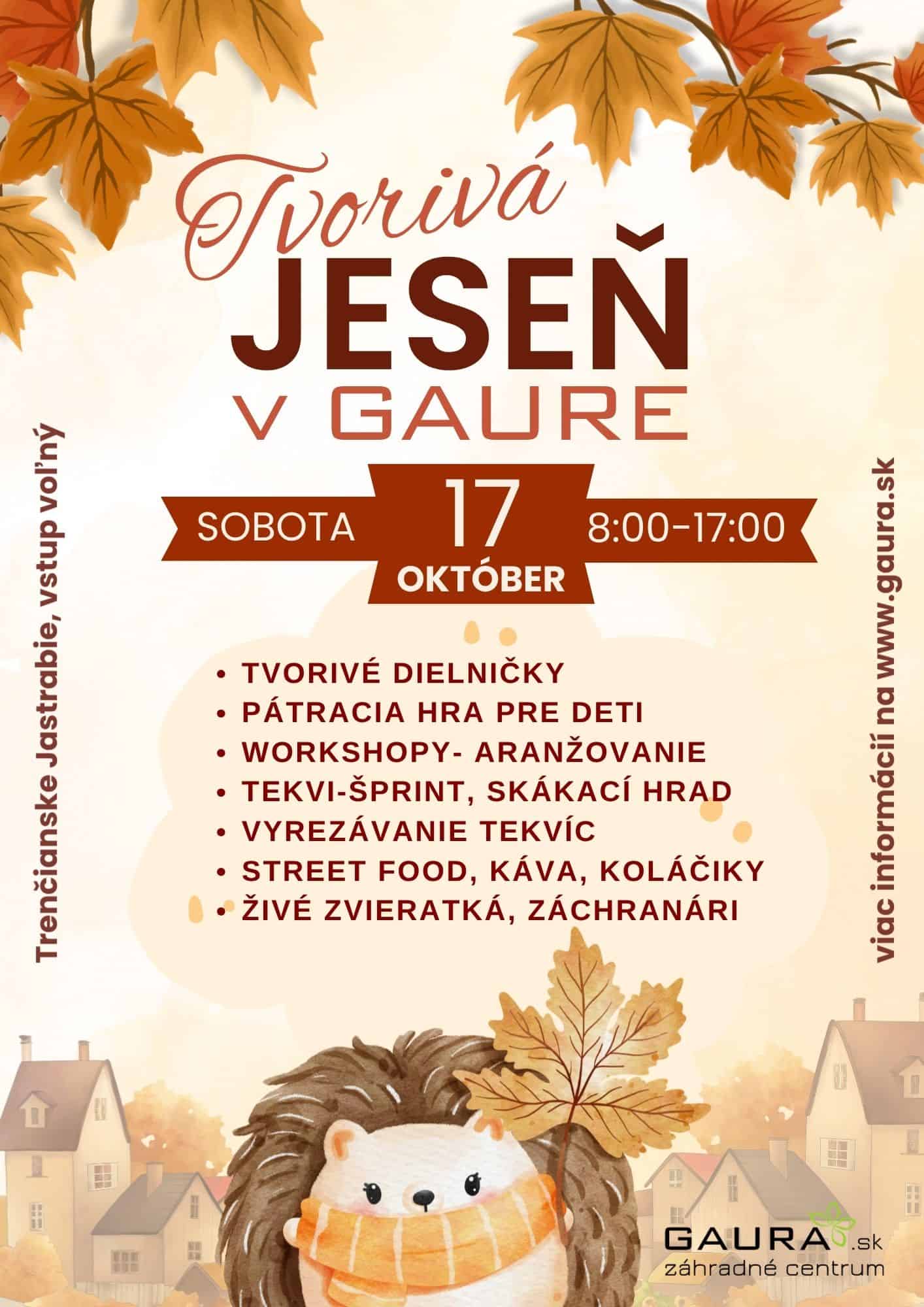 Jeseň 2026 Tvorivá Jeseň 2026