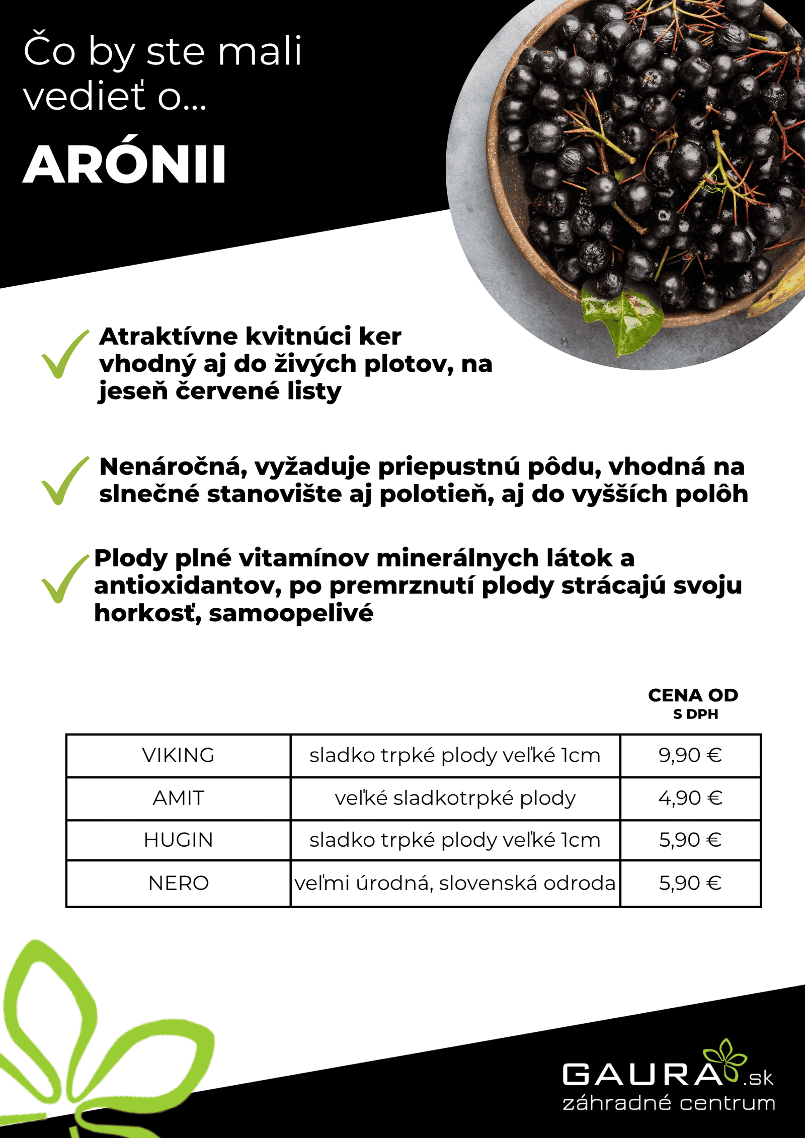 Drobné ovocie v GAURE! 15 - Gaura Zahradné centrum Trečín 14 - Gaura Zahradné centrum Trečín